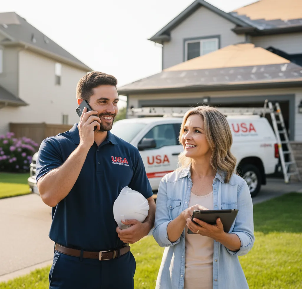 USA Roof Repair Experts customer support in Sandston